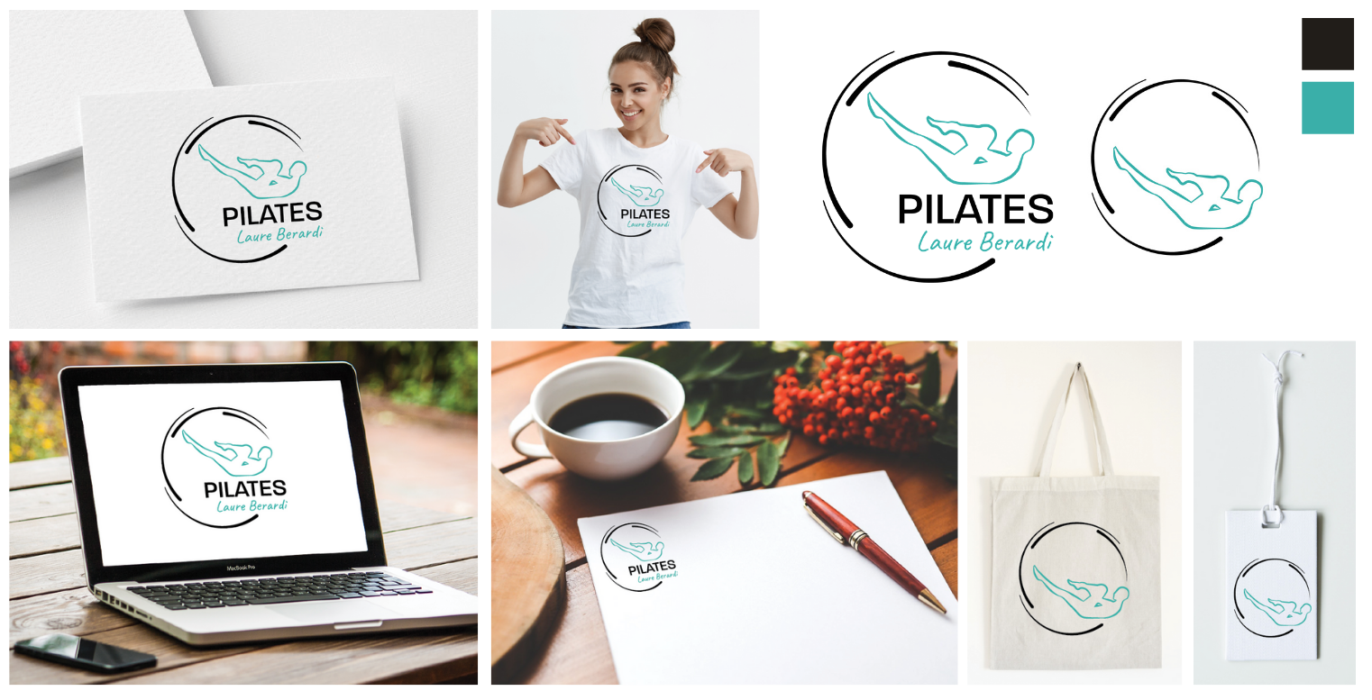 Projektowanie logo studia pilates