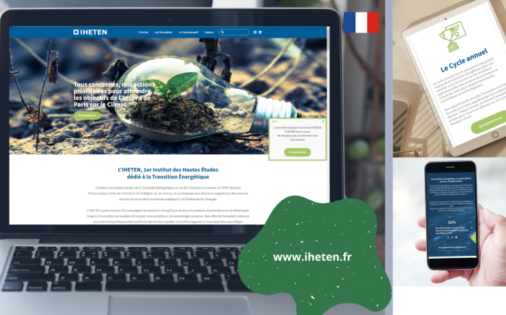 Conception de site Web - www.iheten.fr